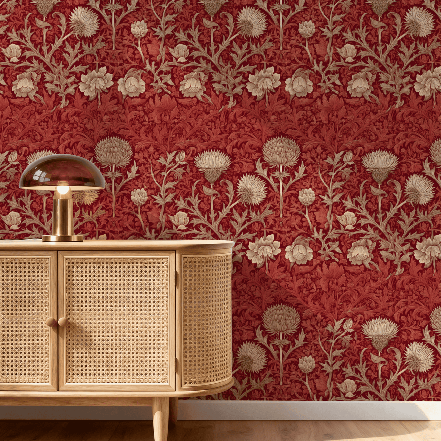 Gothic Crimson Wallpaper