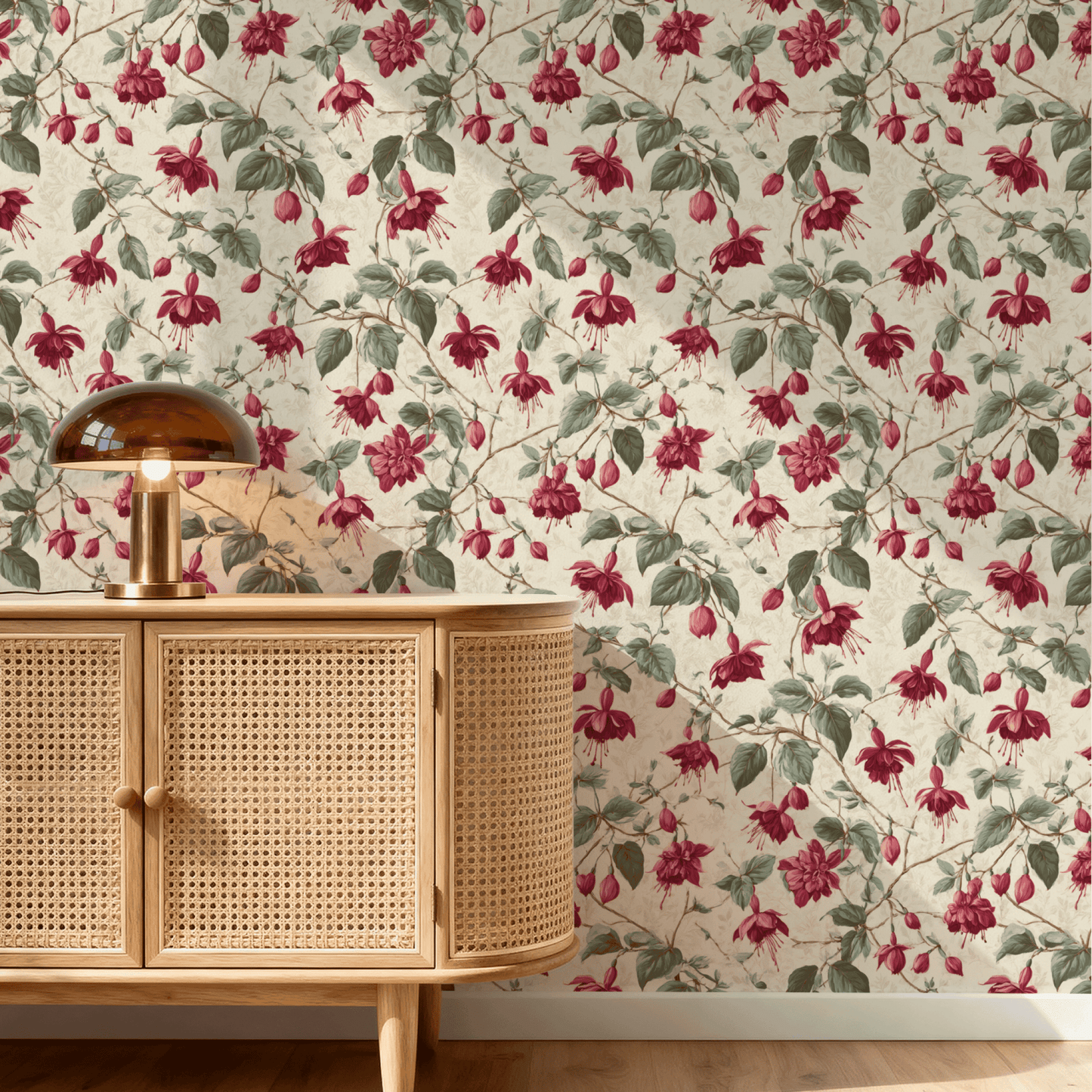 Garnet Fuchsia Wallpaper