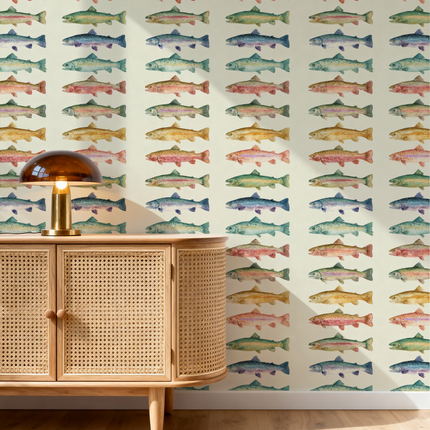 Trout Parade Wallpaper