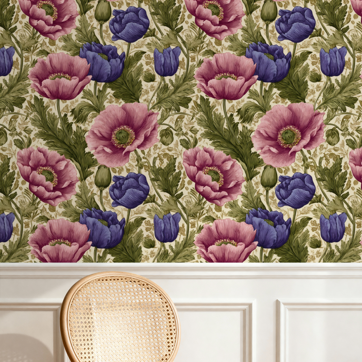 Purple Tapestry Wallpaper