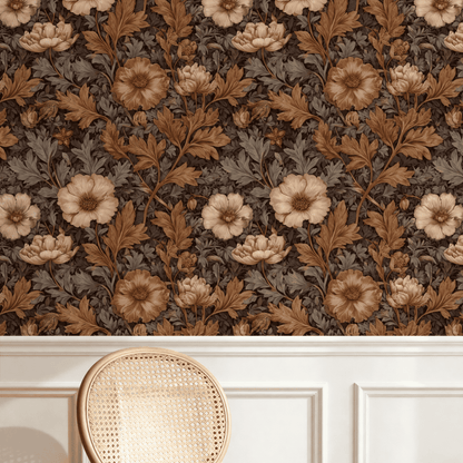 Bronze Aster Wallpaper