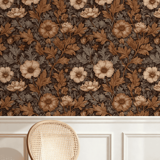 Bronze Aster Wallpaper