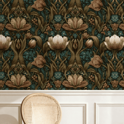 Ethereal Lotus Wallpaper