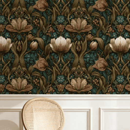 Ethereal Lotus Wallpaper