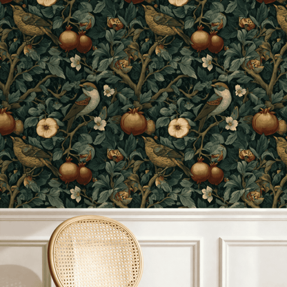 Gothic Pomegranate Wallpaper