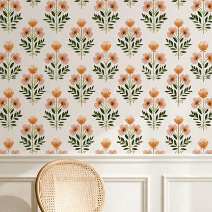 Rosy Daisy Wallpaper