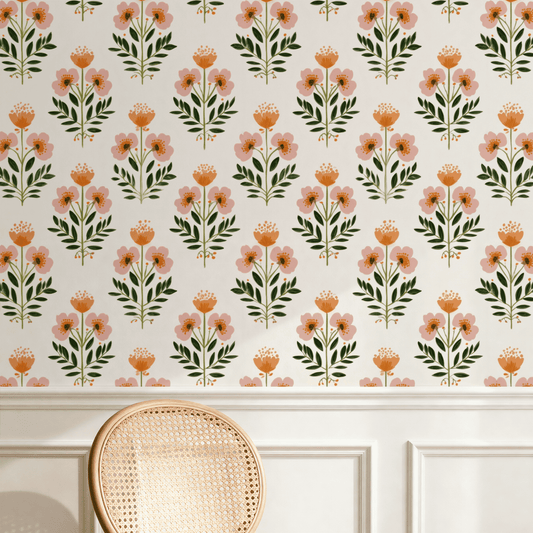 Rosy Daisy Wallpaper