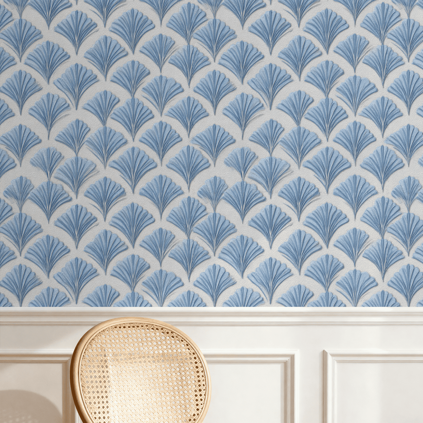 Powder Gingko Wallpaper