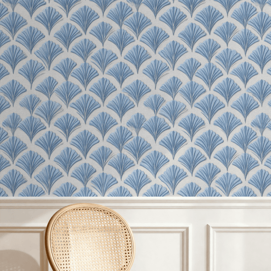 Powder Gingko Wallpaper