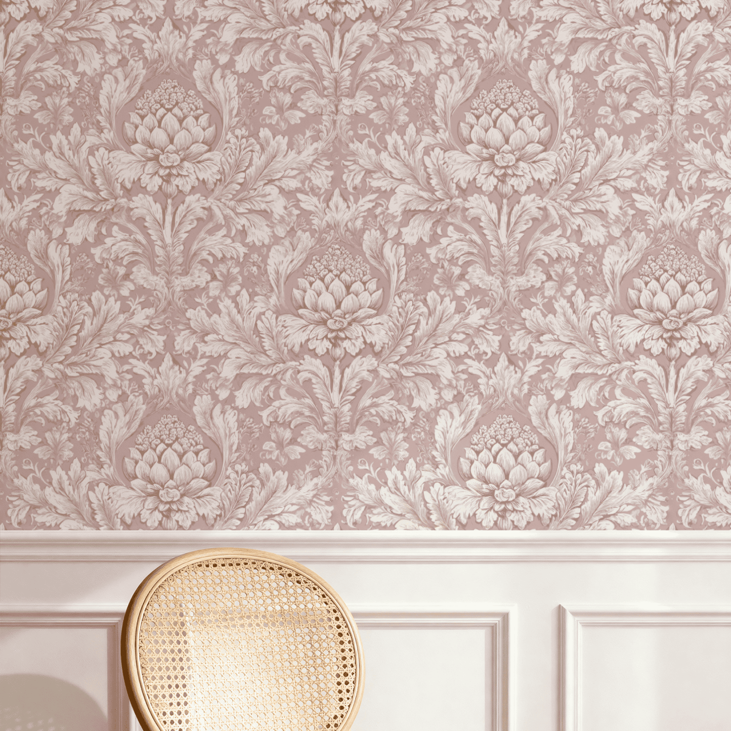 Rosaline Damask Wallpaper