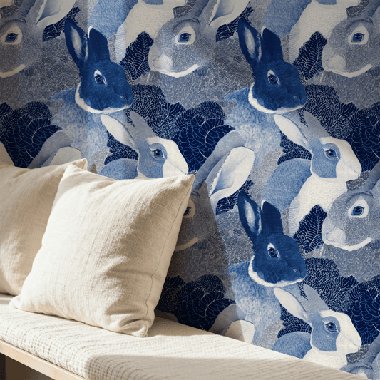 Sapphire Engraving Wallpaper