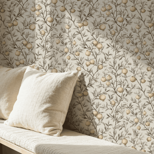 Glimmering Citrus Wallpaper