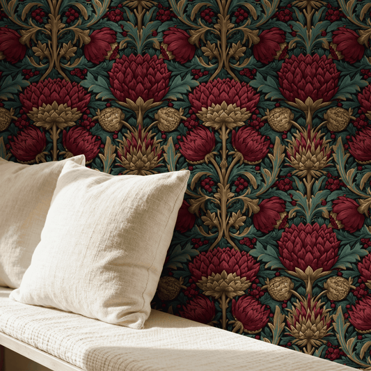 Gothic Pimpernel Wallpaper