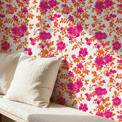 Crimson Canopy Wallpaper