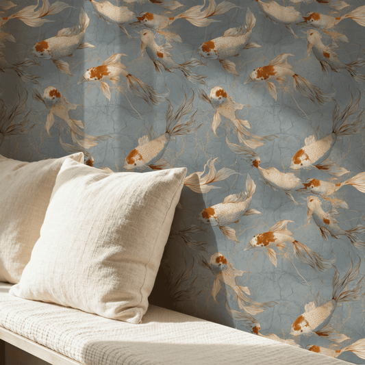 Cerulean Scales Wallpaper