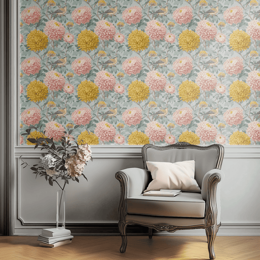 Rosaline Blossom Wallpaper