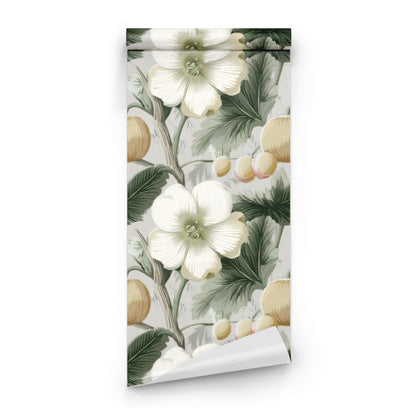 Roll of Neutral Orchard large scale wallpaper