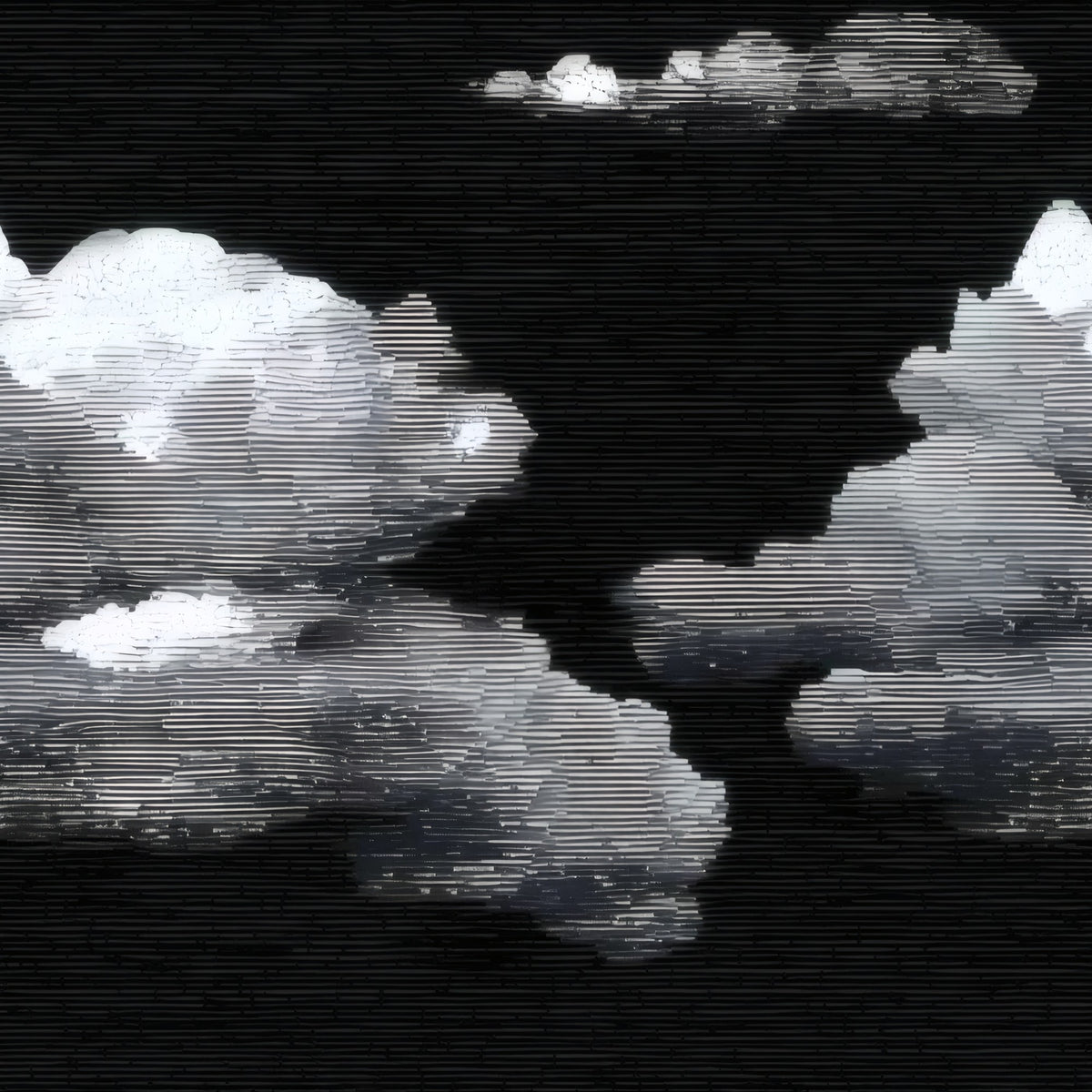 Night Clouds large scale wallpaper pattern repeat