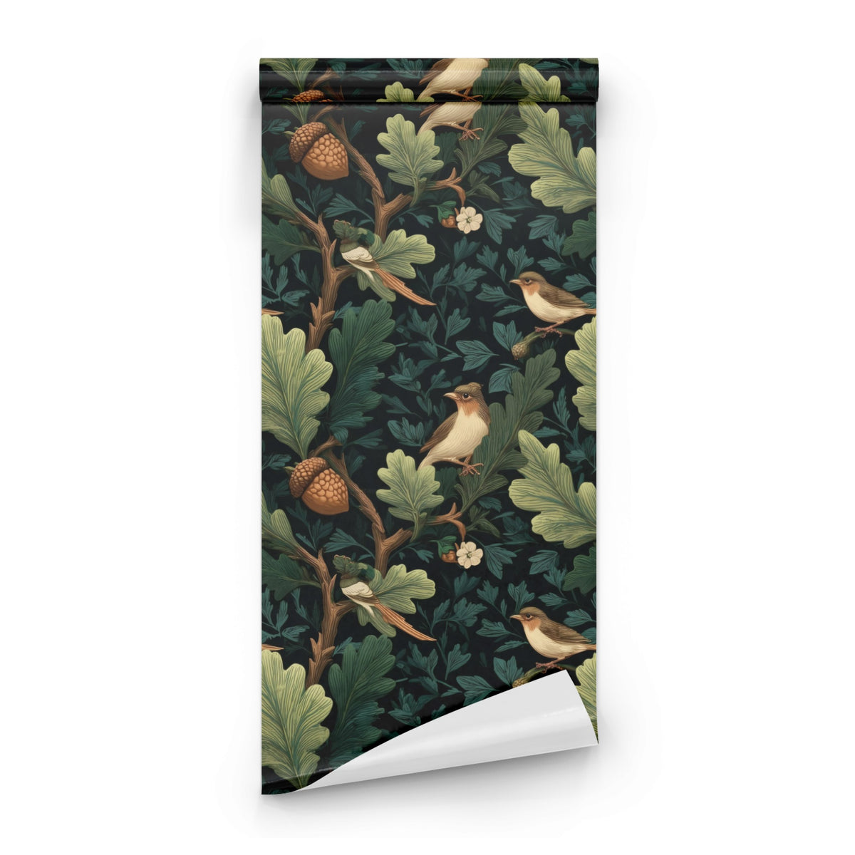 Roll of Oak Songbird large scale wallpaper