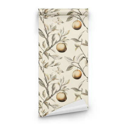 Roll of Orange Grove large scale wallpaper