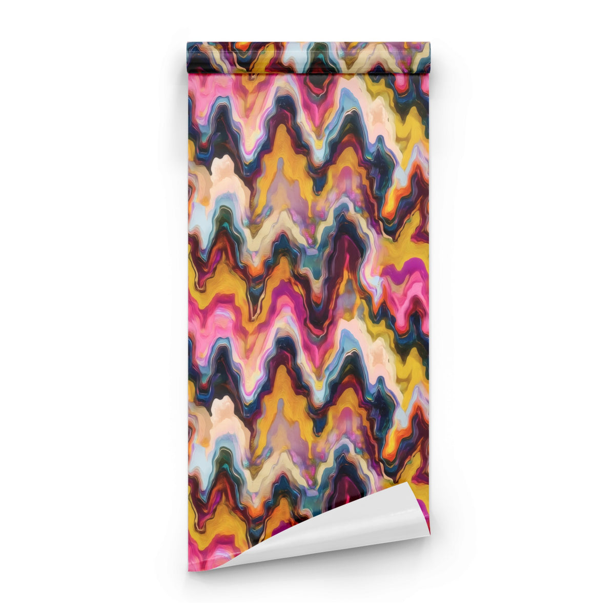 Roll of Painted Bridges large scale wallpaper