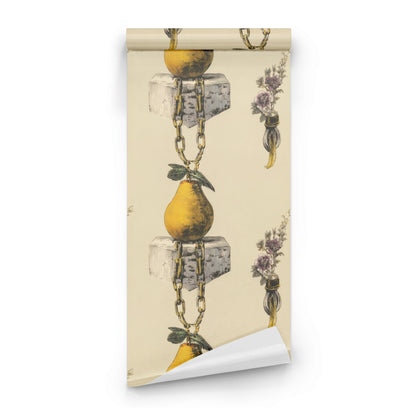 Roll of Curiouso Still Life large scale wallpaper