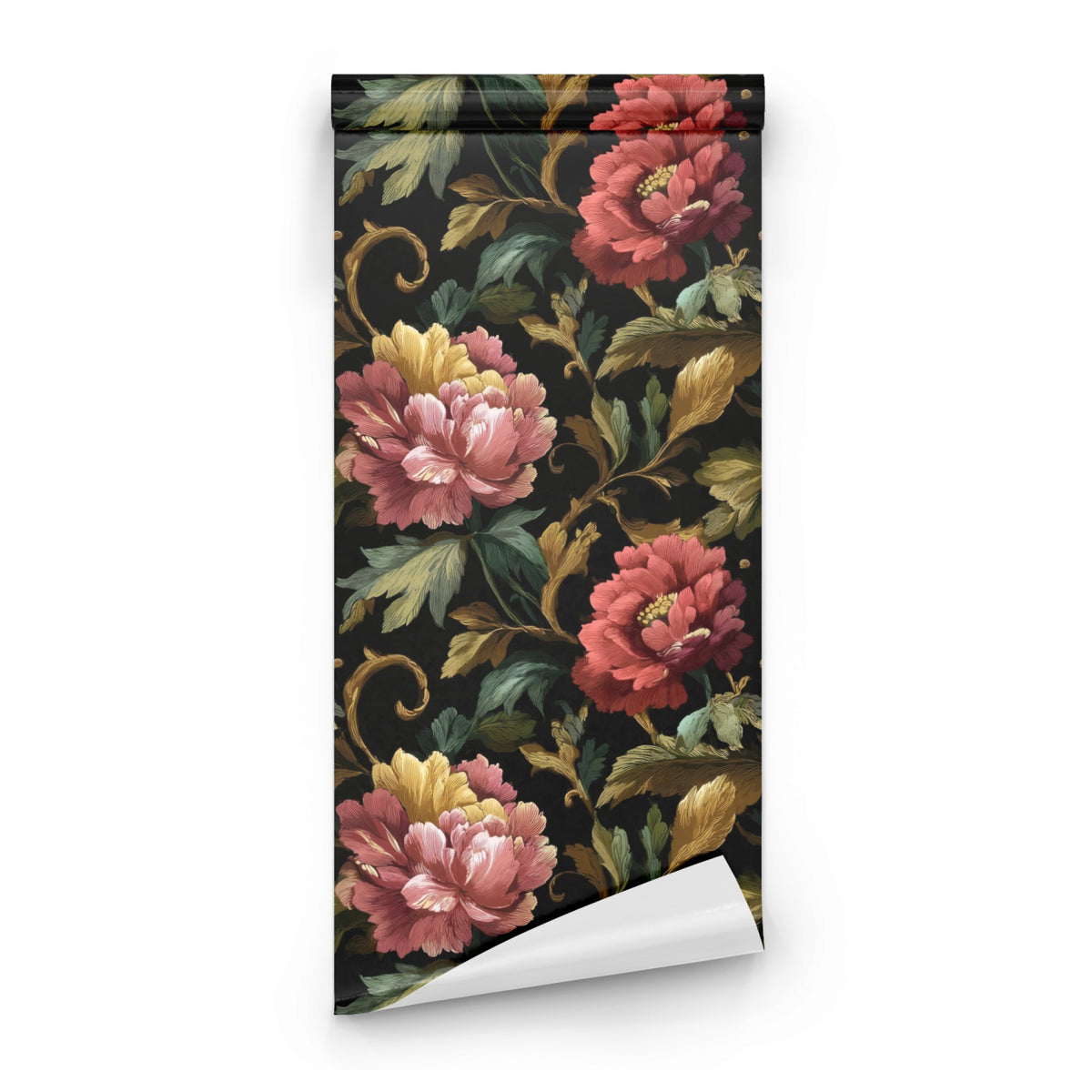 Roll of Peony Bouquet large scale wallpaper