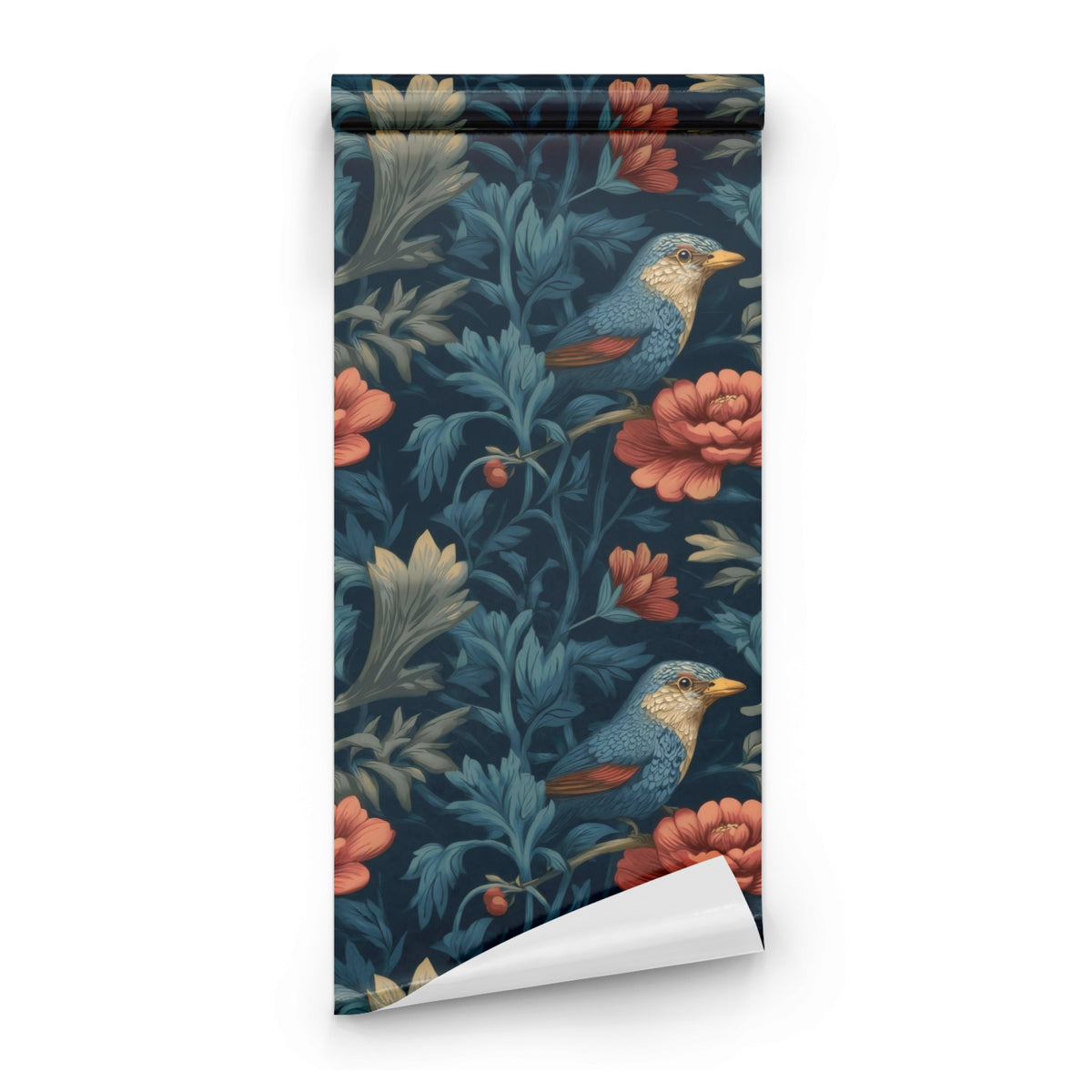 Roll of Perched Songbird large scale wallpaper