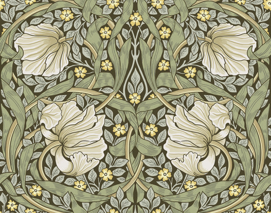 William Morris Pimpernel Green