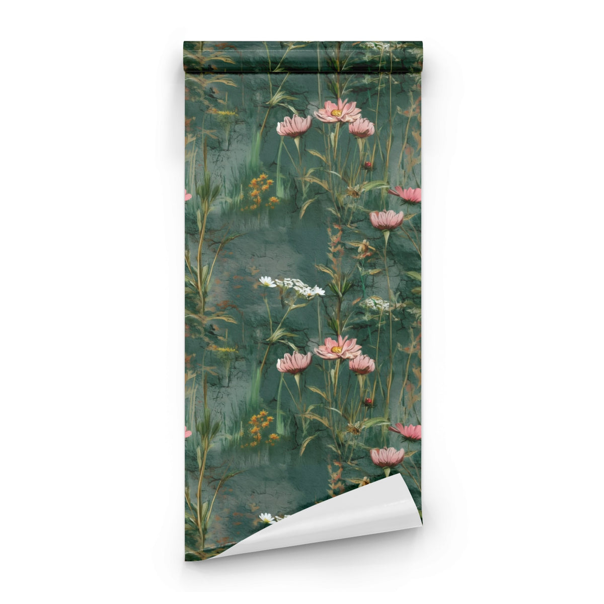 Roll of Plaster Meadow large scale wallpaper