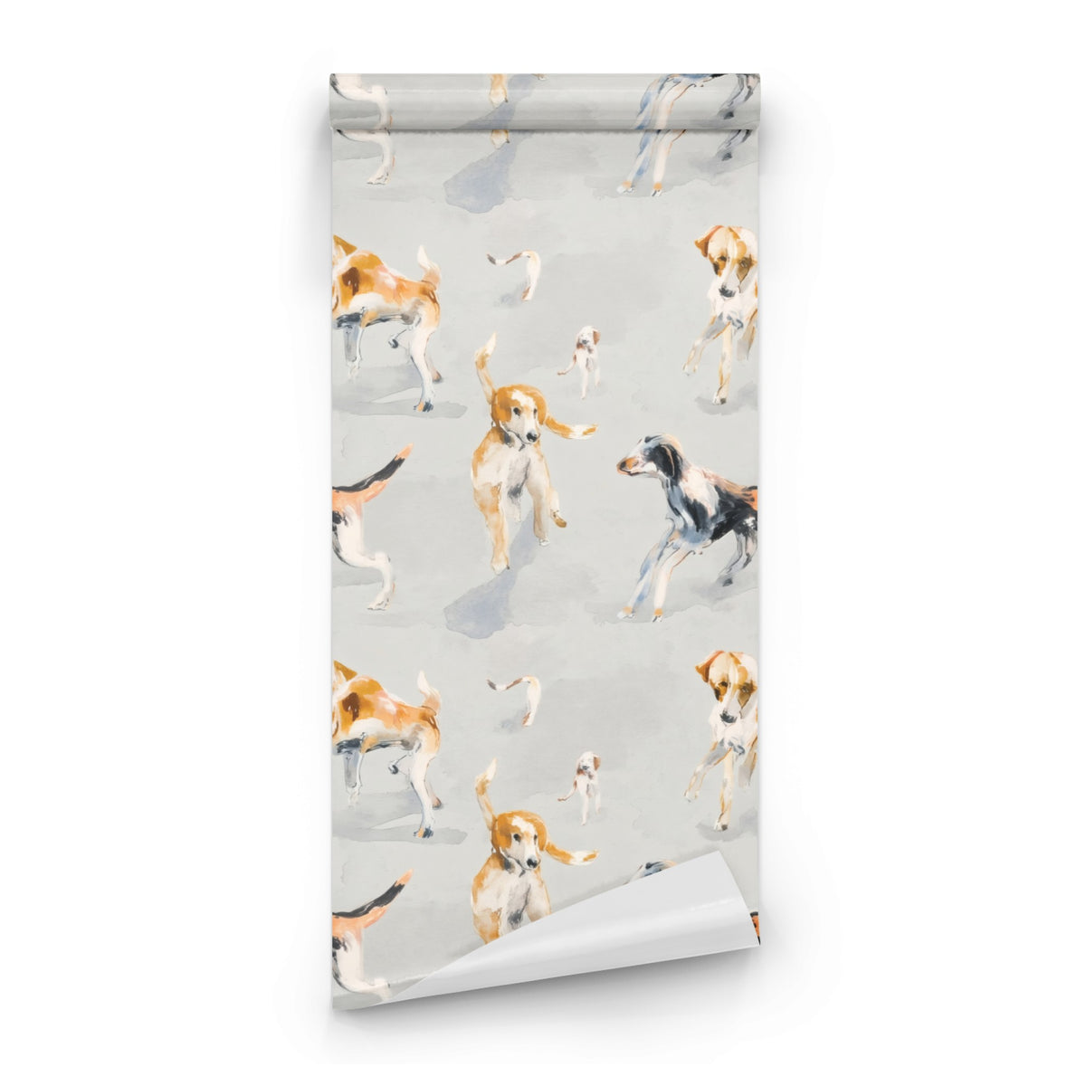 Roll of Playful Paws large scale wallpaper