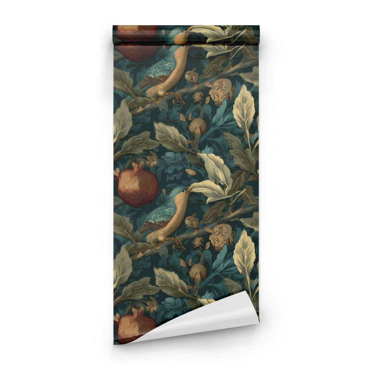 Roll of Pomegranate Branch large scale wallpaper