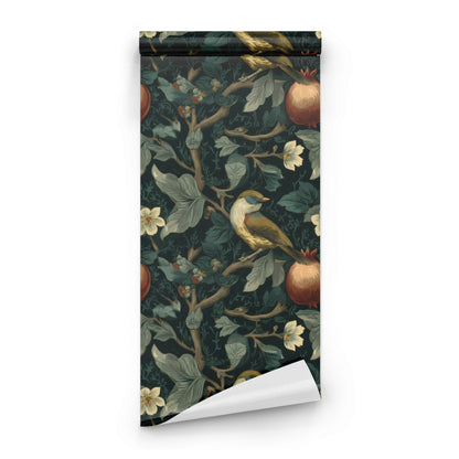 Roll of Pomegranate Songbird large scale wallpaper