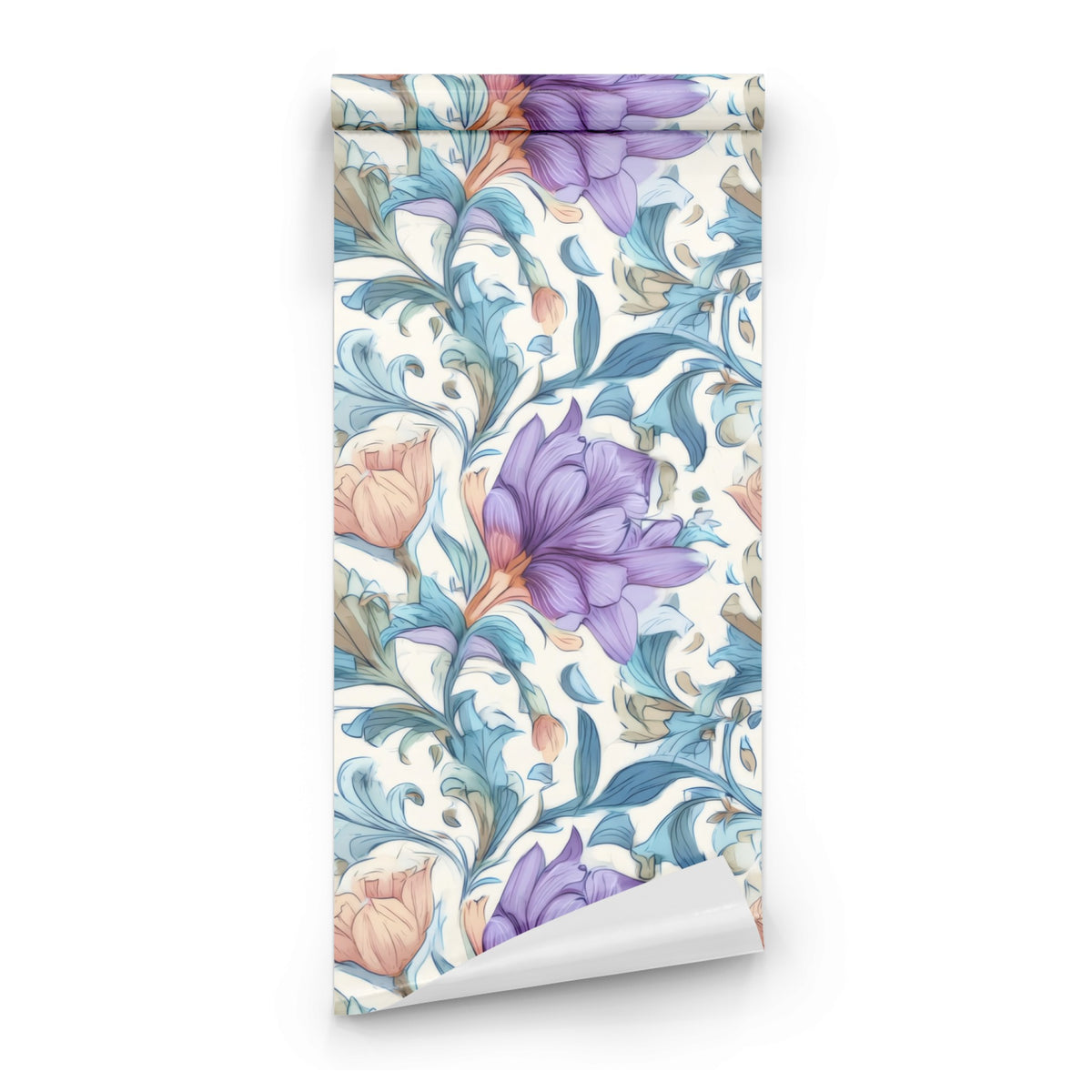 Roll of Powder Blossom large scale wallpaper