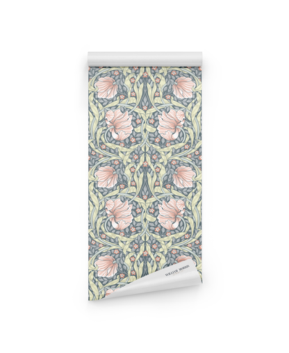William Morris Pimpernel Salmon Blush Petal