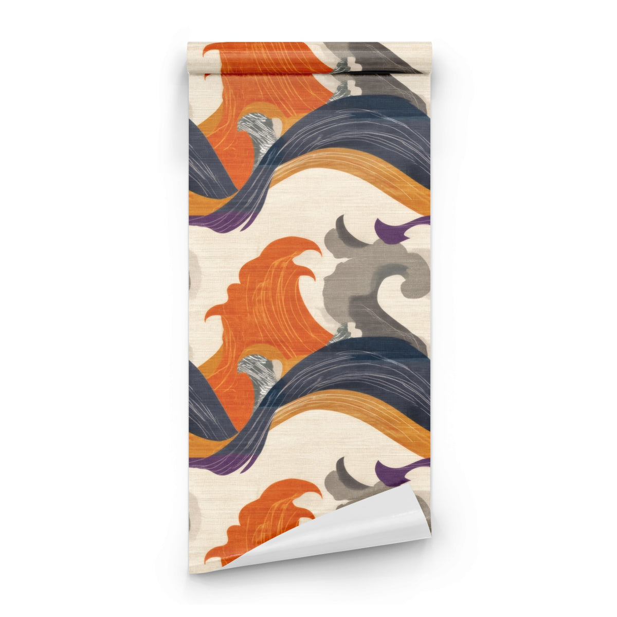 Roll of Rolling Surf large scale wallpaper