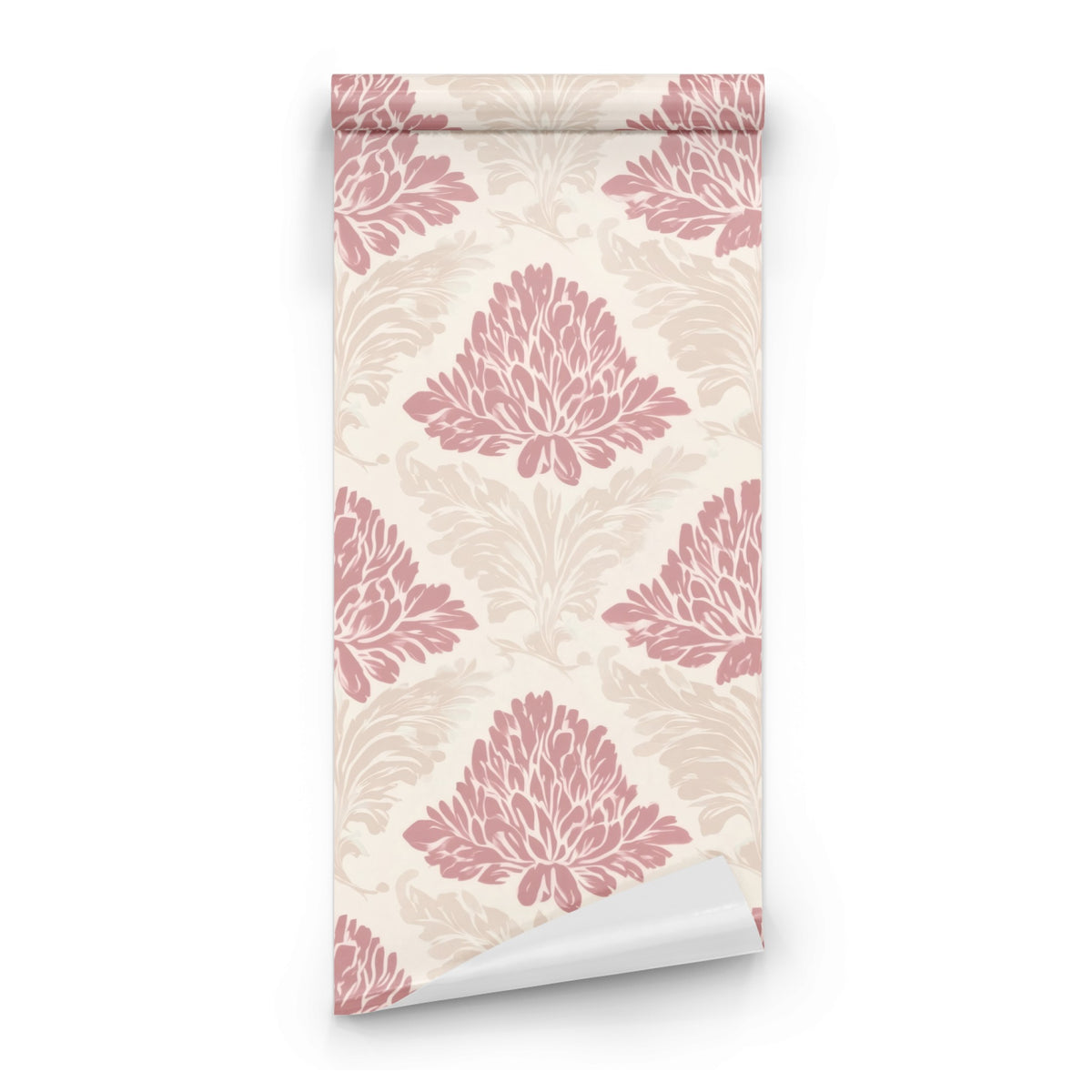 Roll of Rose Fan large scale wallpaper