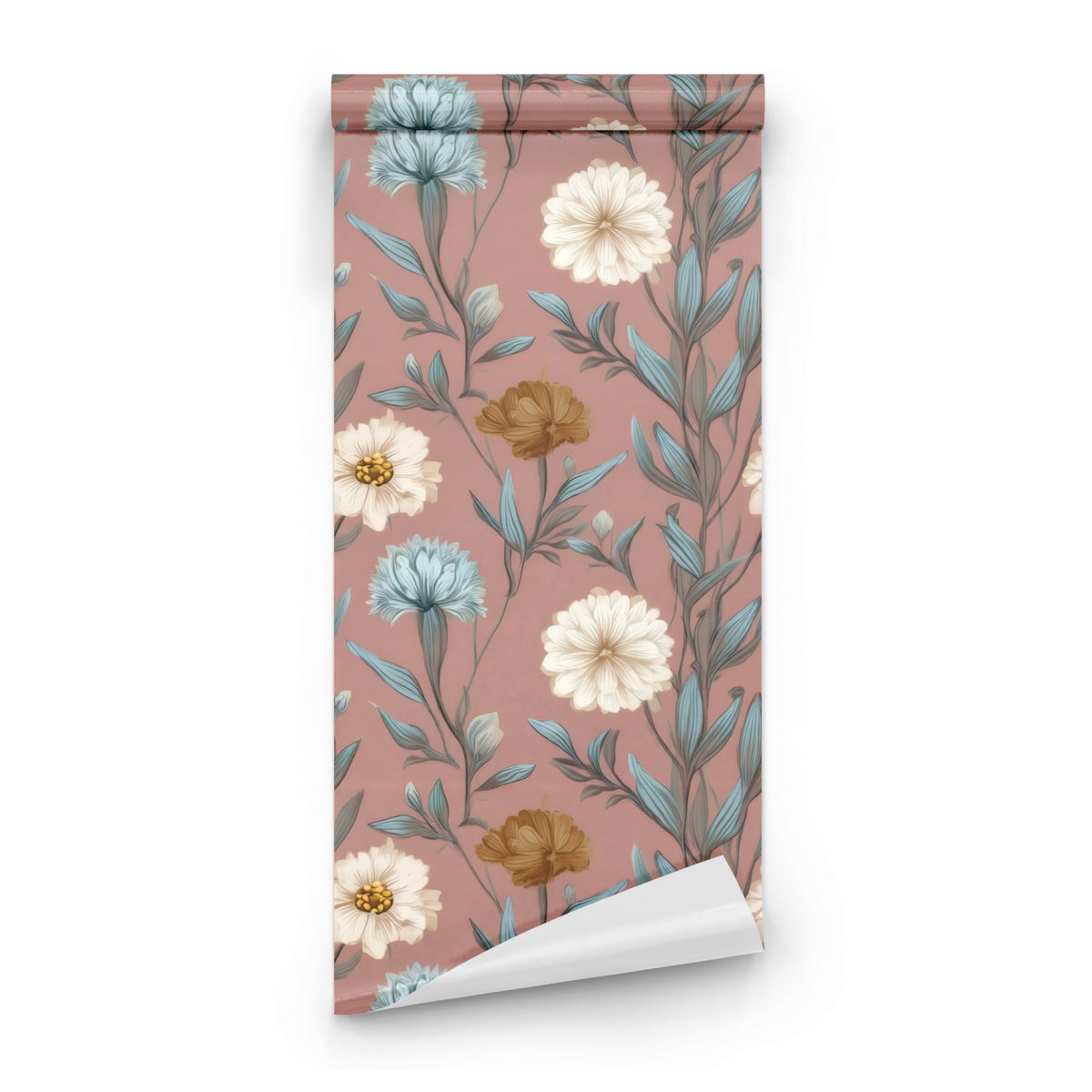 Roll of Rose Meadow large scale wallpaper
