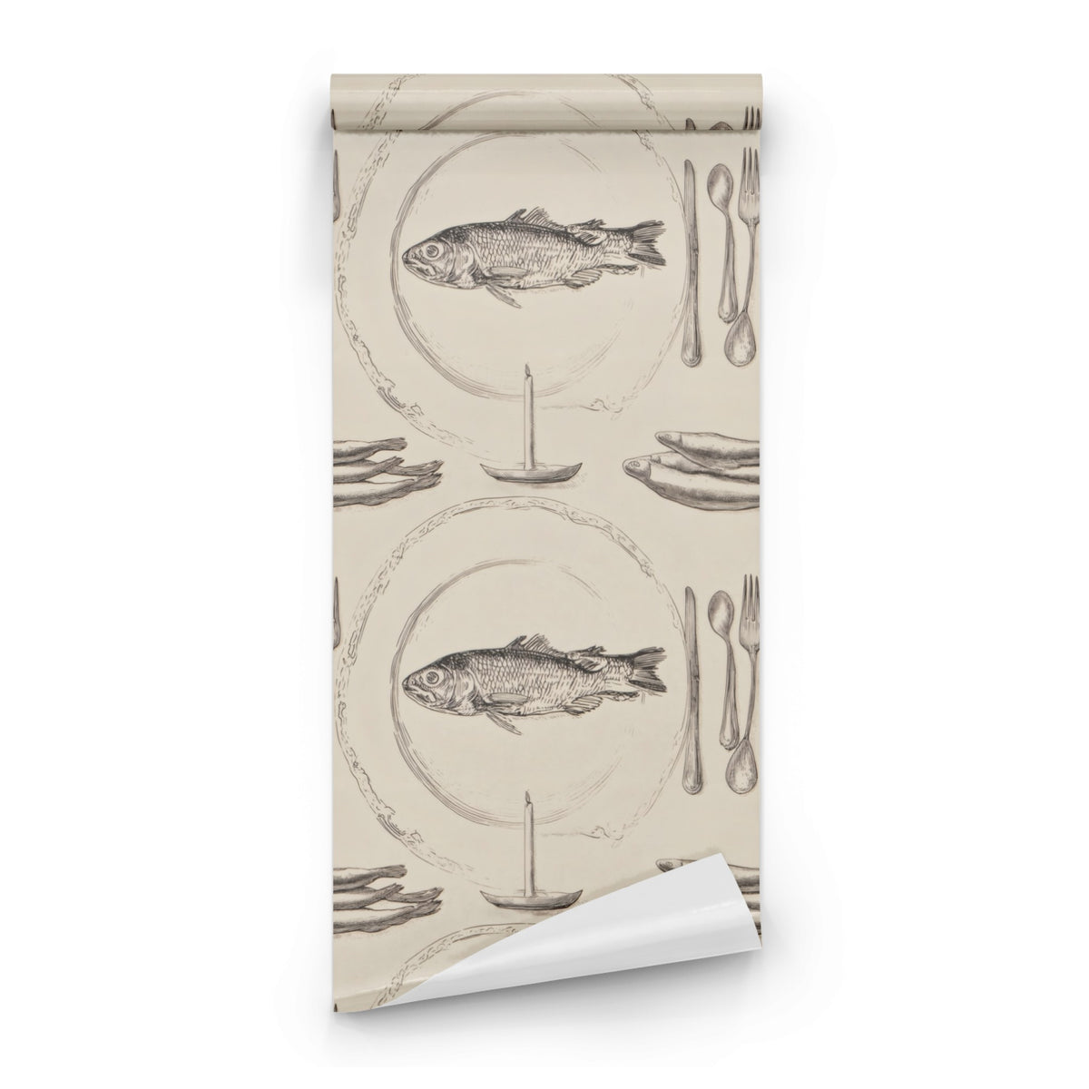 Roll of Set Table large scale wallpaper