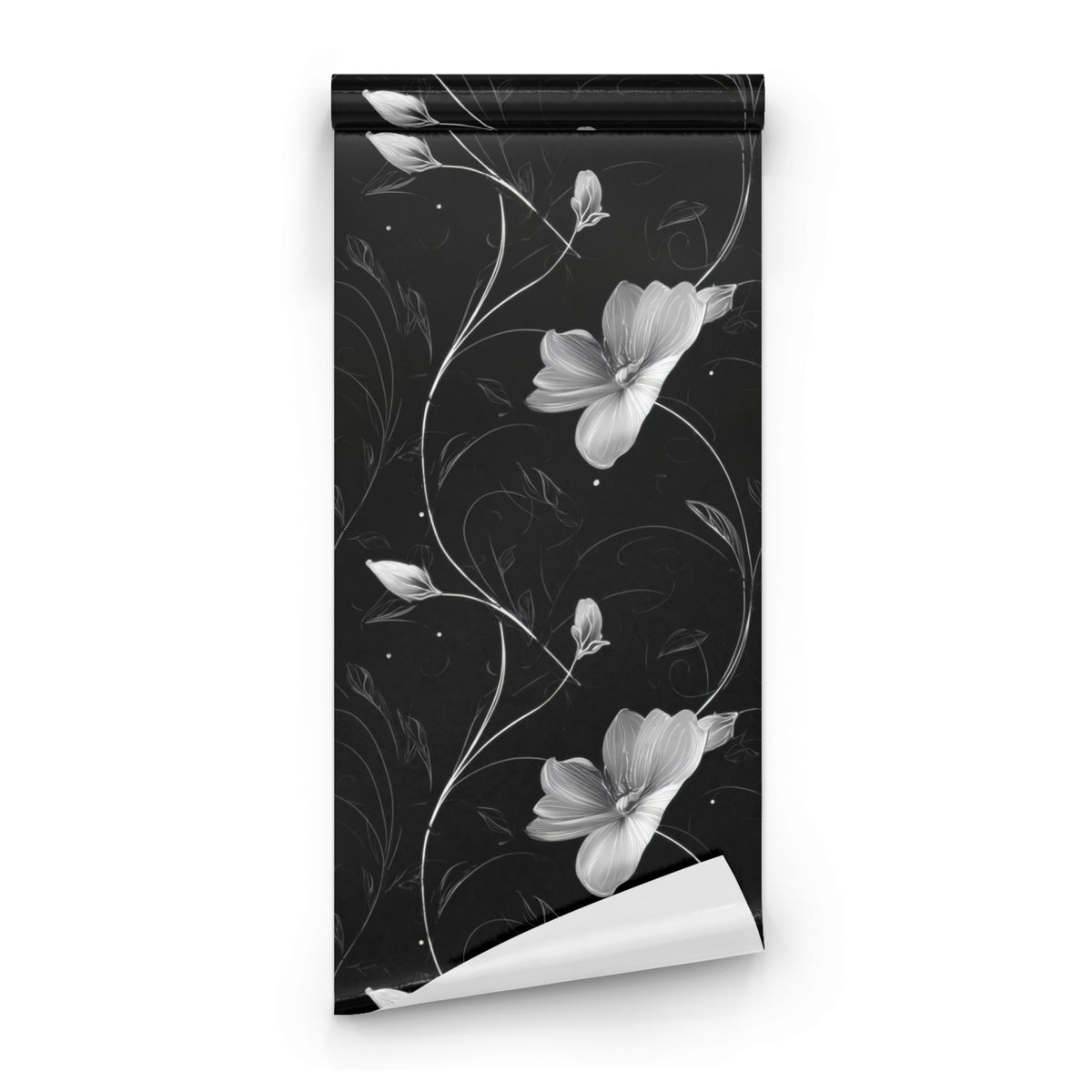 Roll of Silver Vine large scale wallpaper
