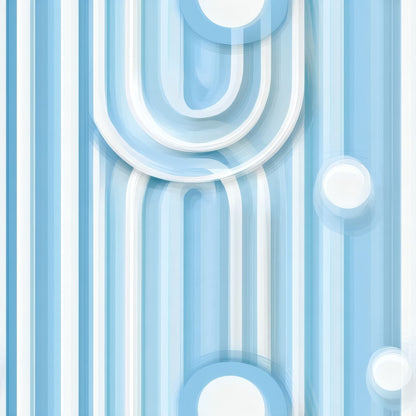 Sky Stripe large scale wallpaper pattern repeat