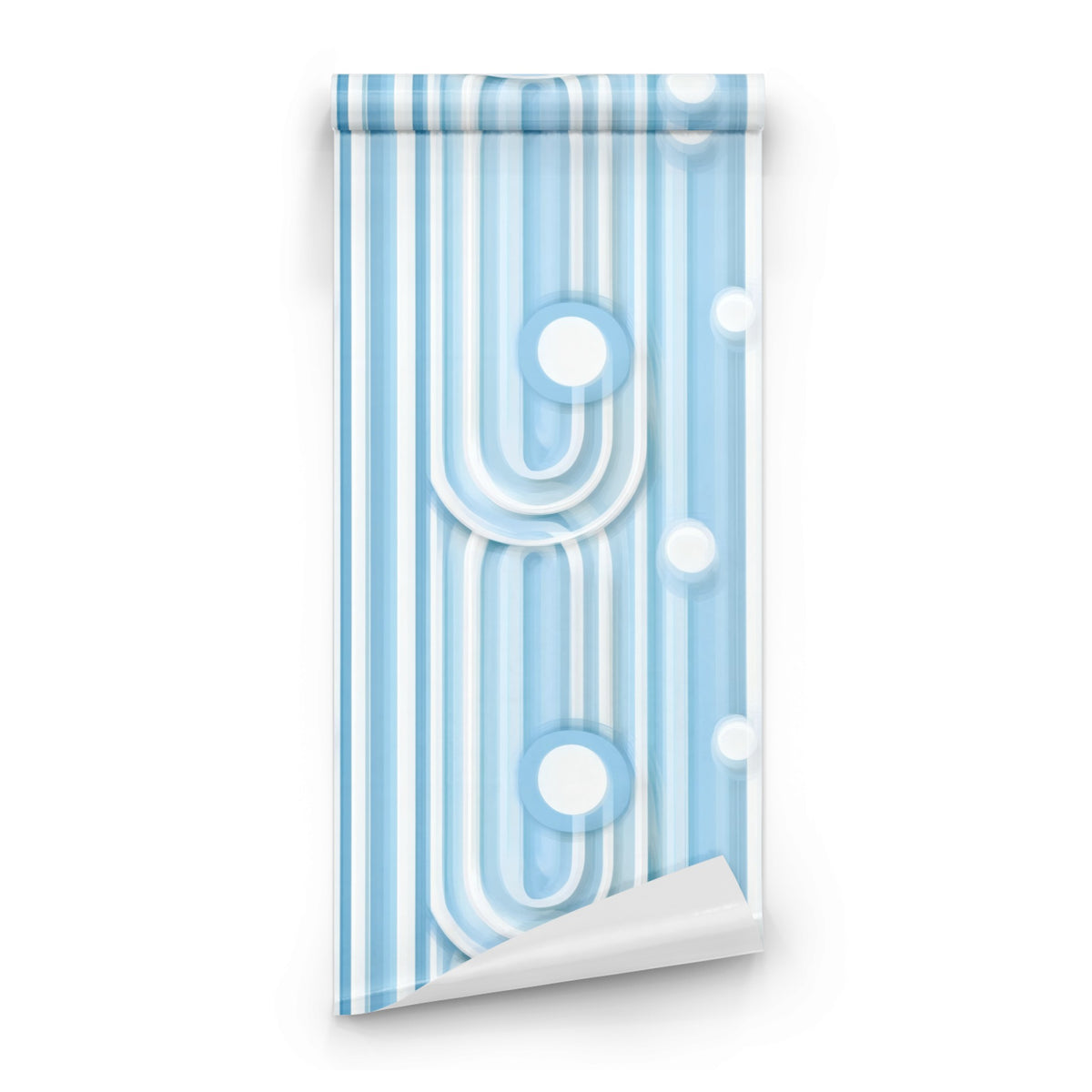 Roll of Sky Stripe large scale wallpaper