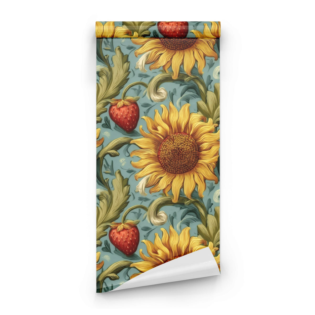 Roll of Sky Sunflower large scale wallpaper