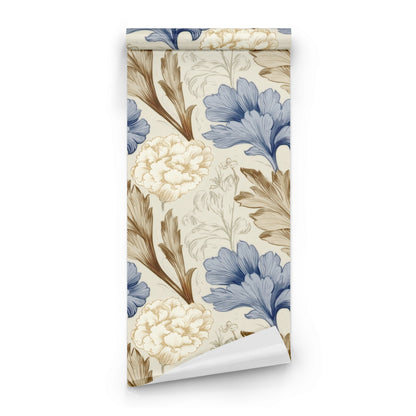 Roll of Slate Bloom large scale wallpaper