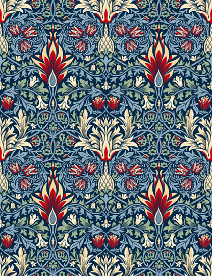 William Morris Snakeshead Blue