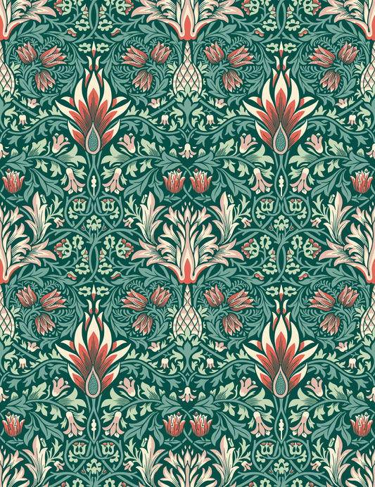 William Morris Snakeshead Green