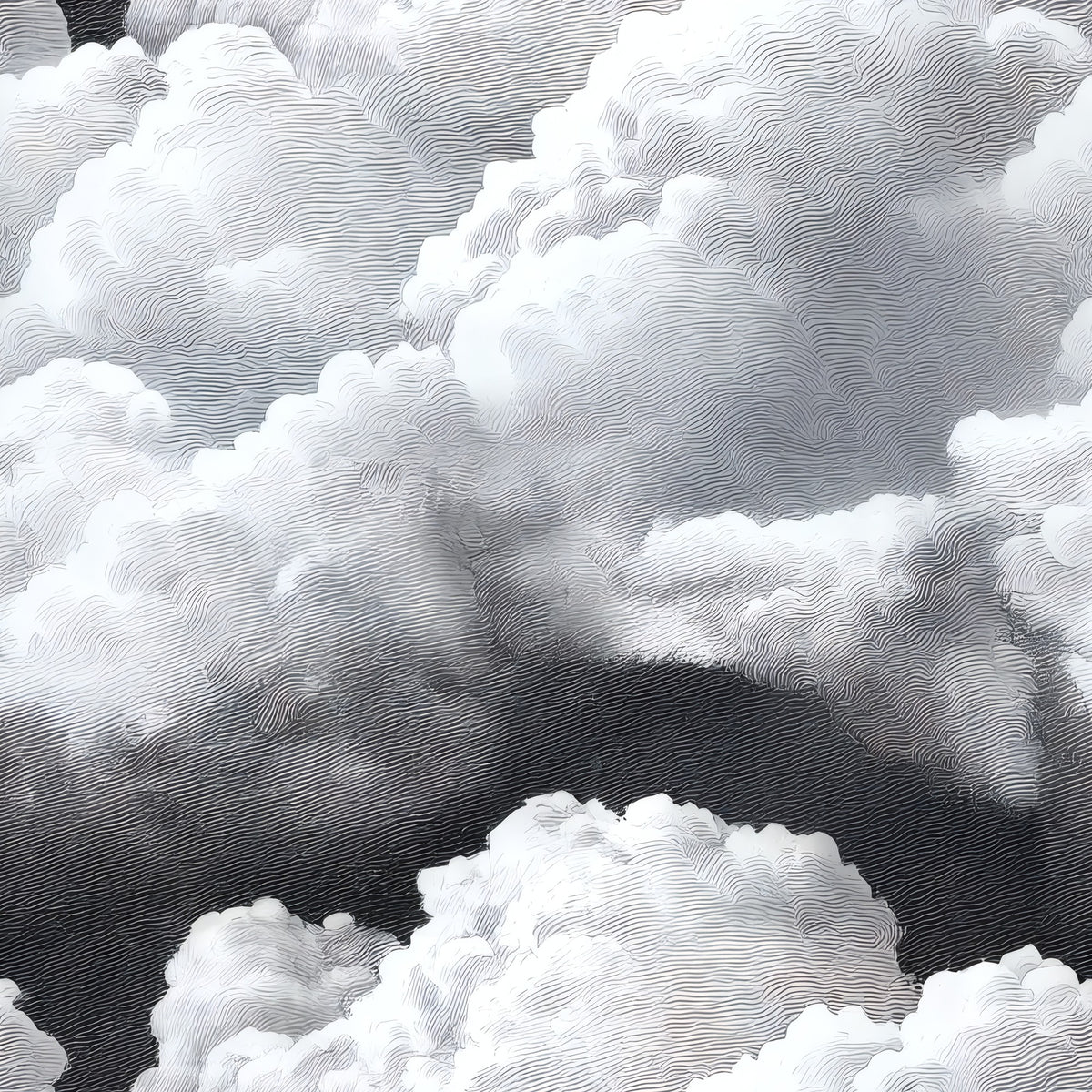 Storm Sky large scale wallpaper pattern repeat