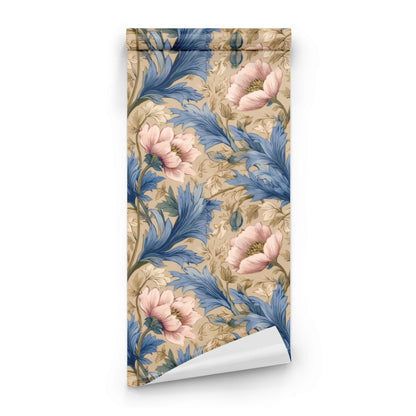 Roll of Tan Poppy large scale wallpaper
