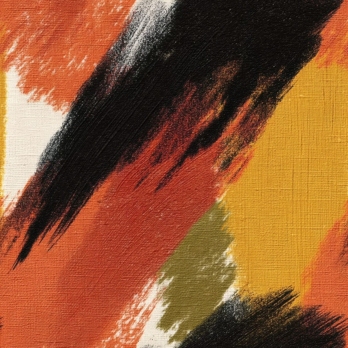 Tiger Strokes large scale wallpaper pattern repeat