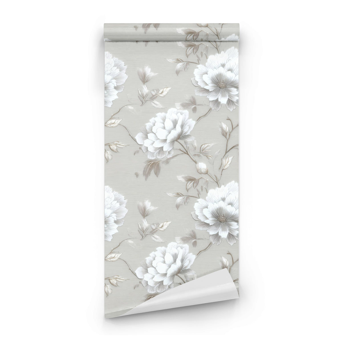 Roll of Trailing Rose large scale wallpaper